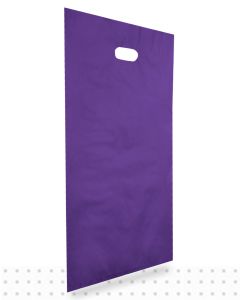 Plastic Carrier Bags LARGE Purple HD