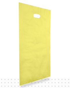 Plastic Carrier Bags LARGE Yellow HD