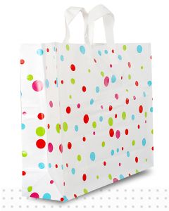 LARGE Polka Dots HD Plastic Bags