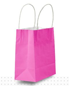 Coloured Paper Bags TODDLER Pink