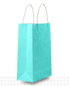 Coloured Paper Bags JUNIOR Blue Regular