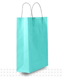 Coloured Paper Bags SMALL Blue Regular
