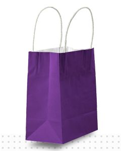 Coloured Paper Bags TODDLER Purple Regular