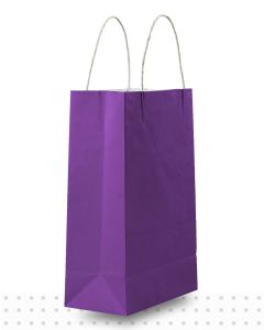 Coloured Paper Bags JUNIOR Purple Regular