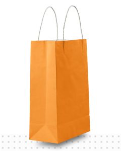 Coloured Paper Bags JUNIOR Orange Regular