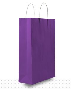 Coloured Paper Bags MIDI Purple Regular