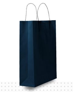 Coloured Paper Bags SMALL Black Regular