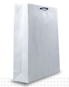 White Paper Bags LARGE Deluxe