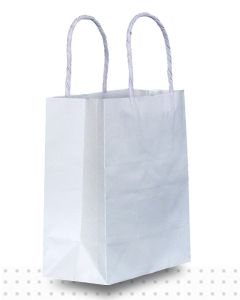 White Paper Bags TINY Regular