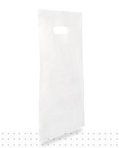 Coloured Plastic Bags SMALL White LD