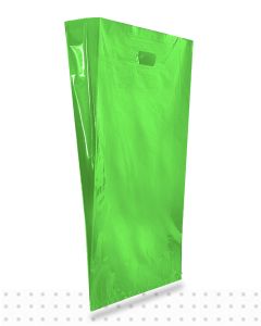 Coloured Plastic Bags LARGE Lime LD