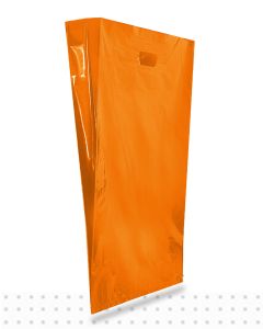 Coloured Plastic Bags LARGE Orange LD
