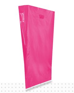 Coloured Plastic Bags LARGE Pink LD