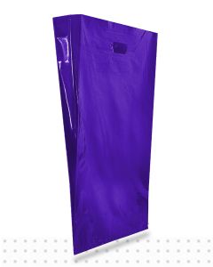 Coloured Plastic Bags LARGE Purple LD