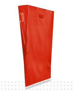 Coloured Plastic Bags LARGE Red LD