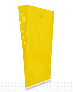 Coloured Plastic Bags LARGE Yellow LD