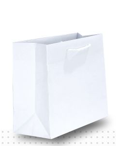 Gift Bags SMALL Matte White Deluxe