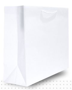 Gift Bags X-LARGE Matte White Deluxe