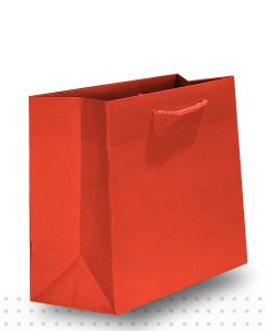Gift Bags SMALL Matte Red Deluxe