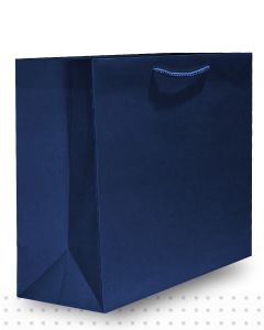 Gift Bags LARGE Matte Navy Deluxe