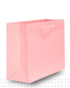 Gift Bags MEDIUM Matte Pale Pink Deluxe