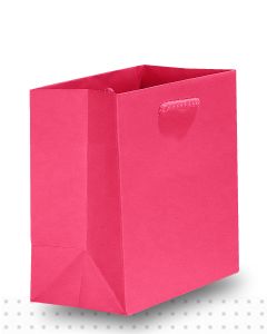 Gift Bags TINY Matte Hot Pink Deluxe