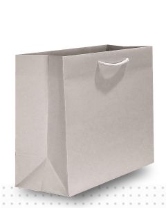 Gift Bags MEDIUM Matte Platinum Deluxe