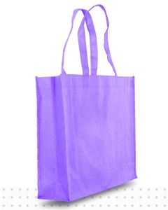 Plain TOTE Bags PURPLE