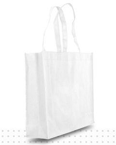 Plain TOTE Bags WHITE