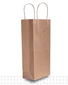 Wine Bags DBLE Brown Regular