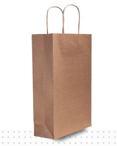 Wine Bags TPLE Brown Regular